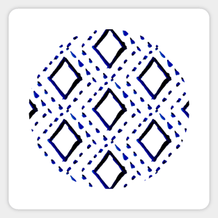 Shibori Tribal Pattern Sticker